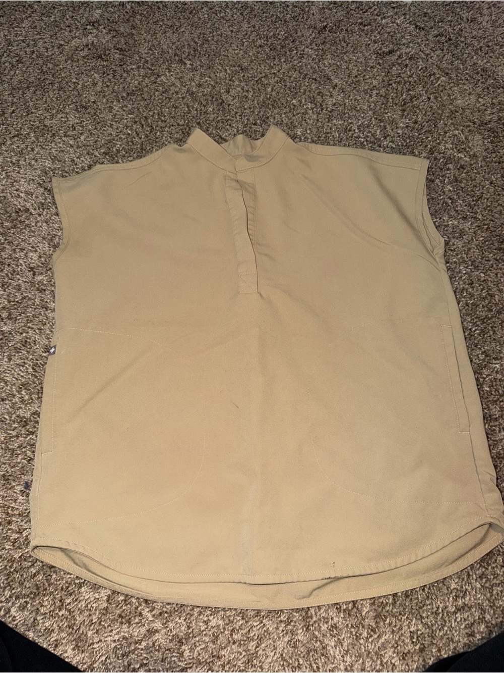 Figs women’s Rafaela scrub top in tan xxs
